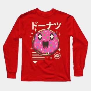 Kawaii Donut Long Sleeve T-Shirt